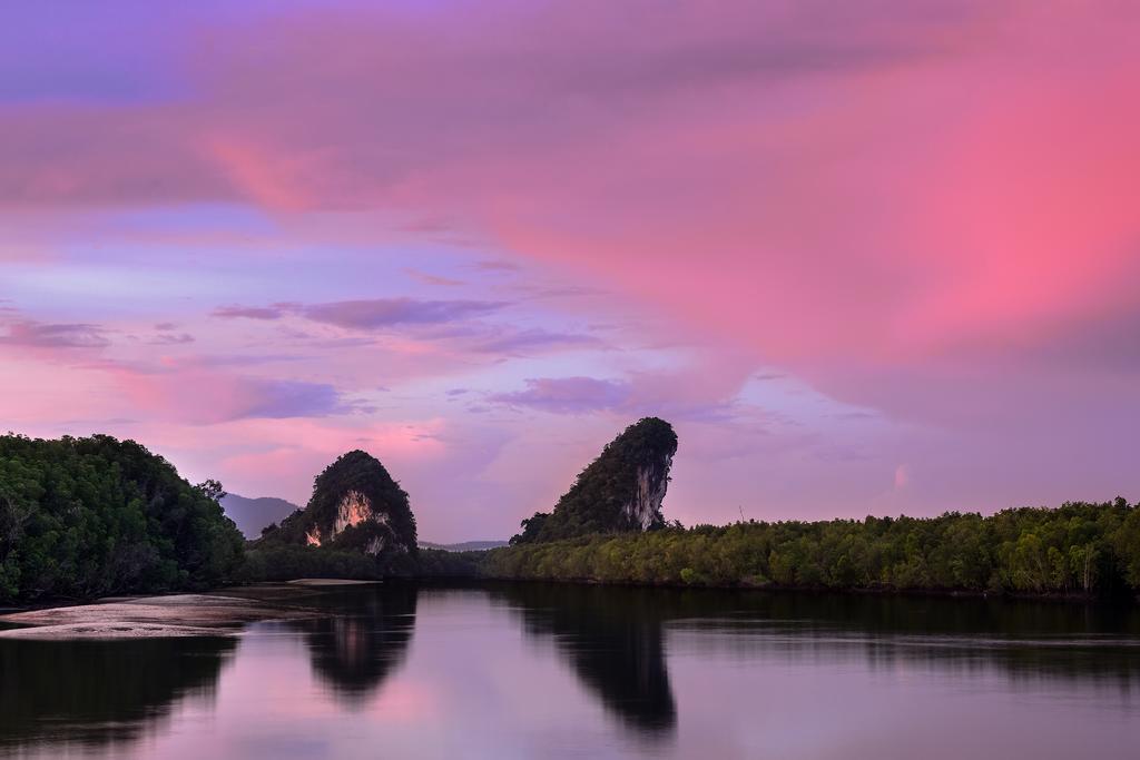 The River Scene Krabi Bagian luar foto